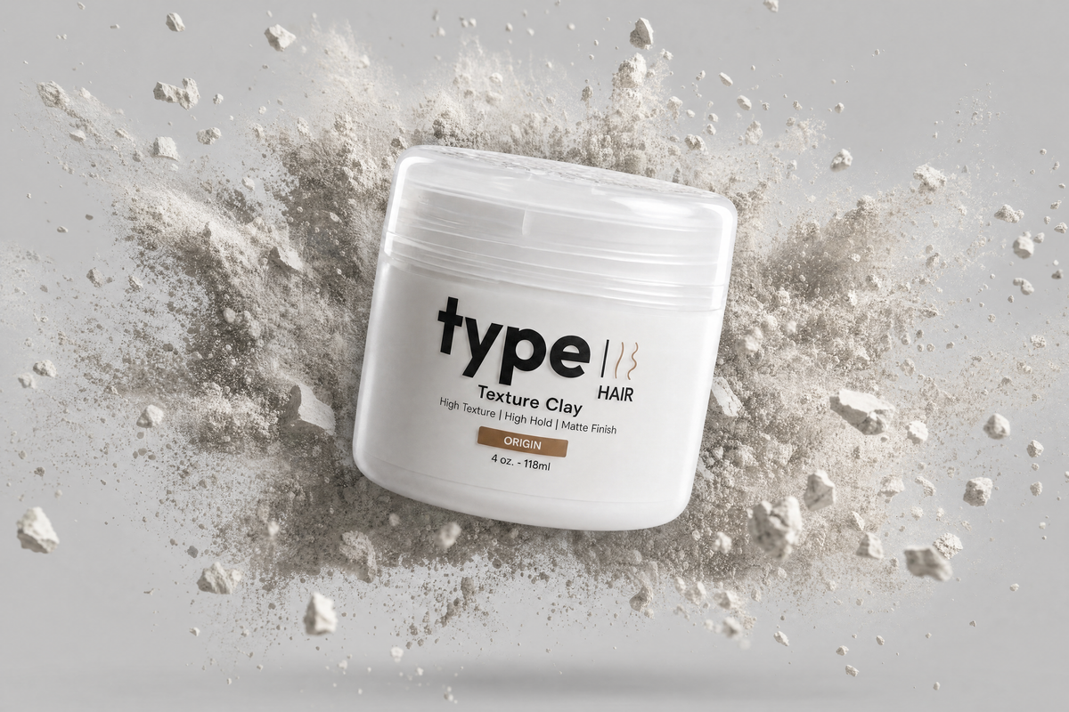 Type Texture Clay